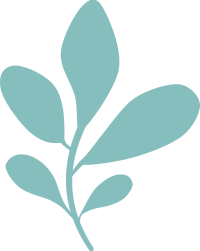 Julie Lafarge_Feuilles_Bleu lagon